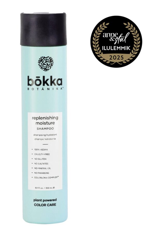 BOKKA BOTANIKA Replenishing Moisture Shampoo 300 ml ILULEMMIKUD