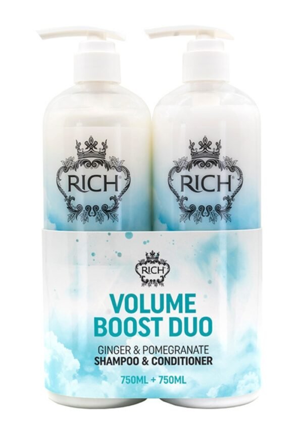 RICH Pure Luxury Volume Boost Duo 750 ml + 750 ml KOMPLEKTID
