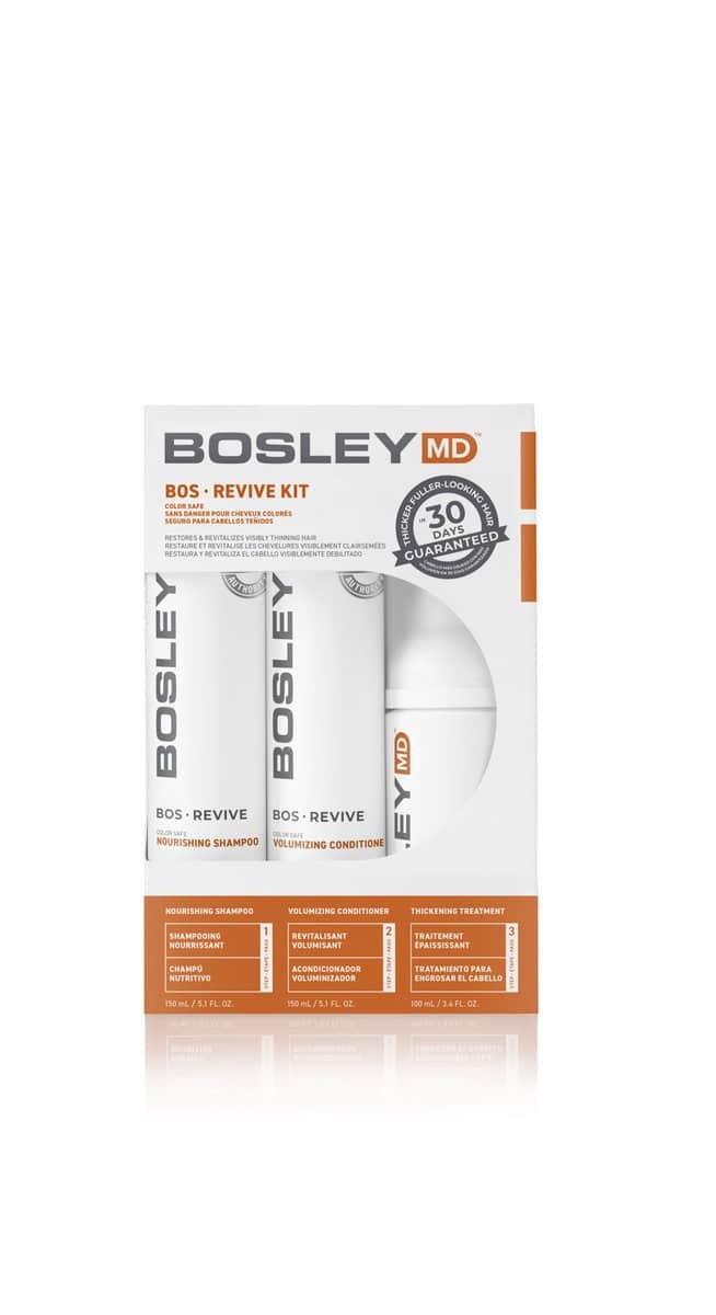 BOSLEY Revive Color Safe Starter Pack Kit (150+150+100 ml)