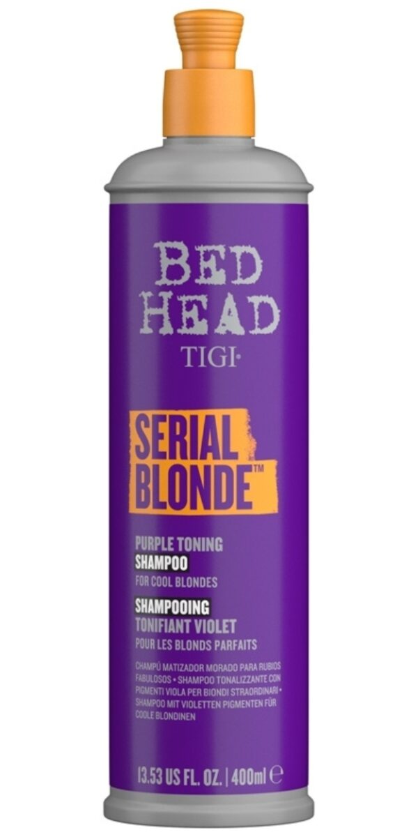 TIGI Bed Head Serial Blonde Purple Toning Shampoo 400 ml New ŠAMPOONID