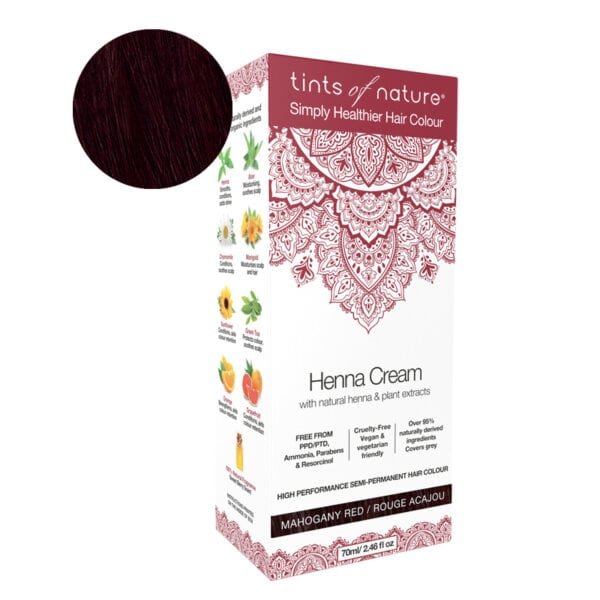 TINTS OF NATURE Henna Cream Mahogany Red 70 ml ALL PRODUCTS
