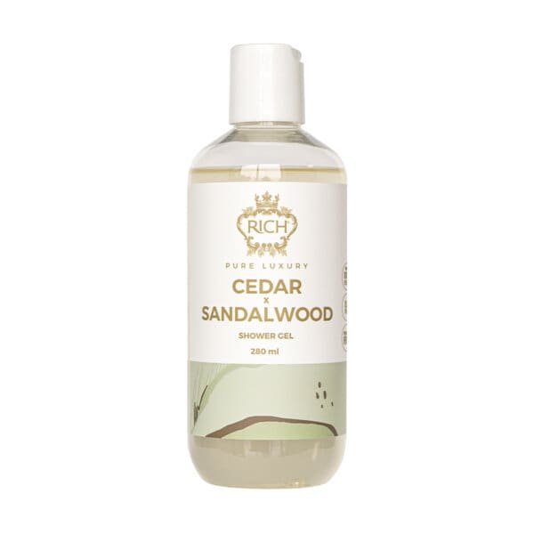 RICH Pure Luxury Cedar & Sandalwood Shower Gel 280 ml * KAIKKI TUOTTEET