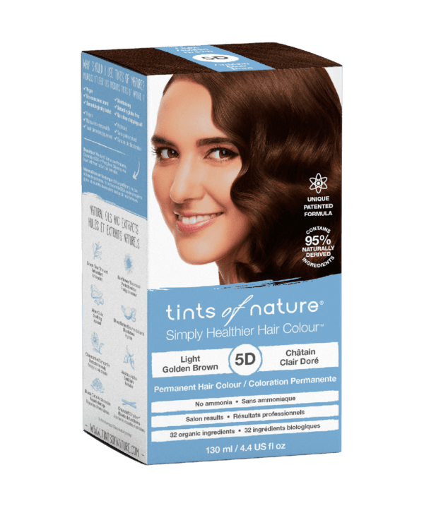 TINTS OF NATURE T5D Light Golden Brown 130 ml PÜSIVÄRVID