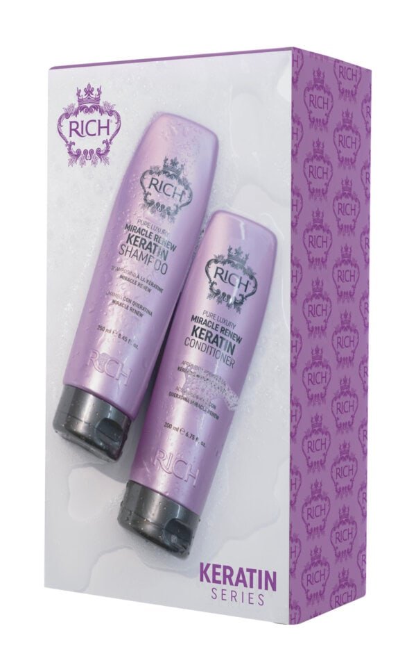 RICH Pure Luxury Miracle Renew Keratin Series 250+200 ml ALL PRODUCTS
