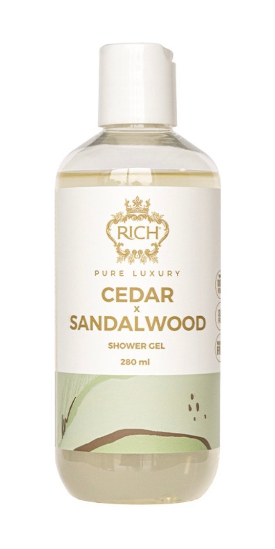 RICH Pure Luxury Cedar & Sandalwood Shower Gel 280 ml *