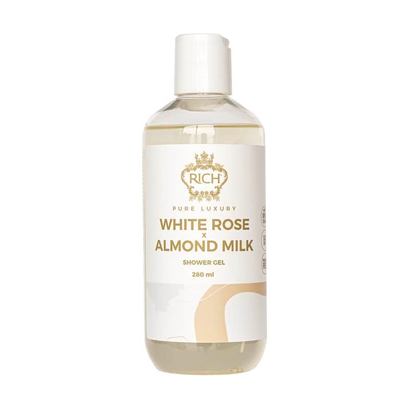 RICH Pure Luxury White Rose & Almond Milk Shower Gel 280 ml *