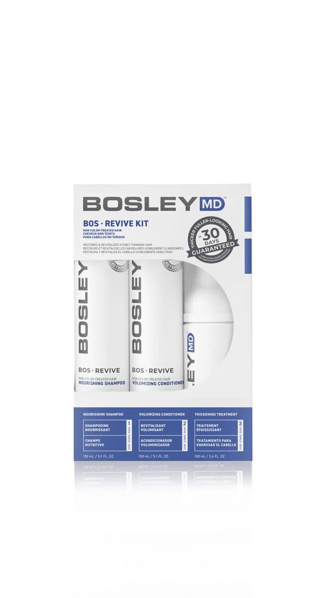 BOSLEY Revive Non Color Treated Starter Pack Kit (150+150+100 ml)