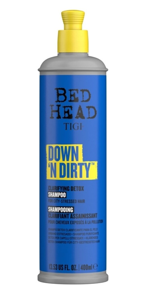 TIGI Bed Head Down N Dirty Shampoo 400 ml New MEESTELE