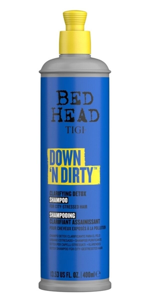 TIGI Bed Head Down N Dirty Shampoo 400 ml New MEESTELE