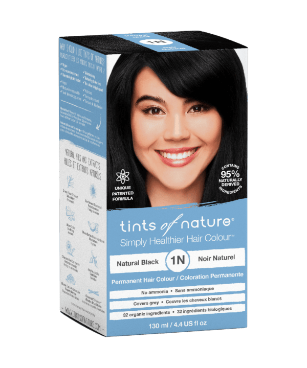 TINTS OF NATURE T1N Natural Black 130 ml PÜSIVÄRVID