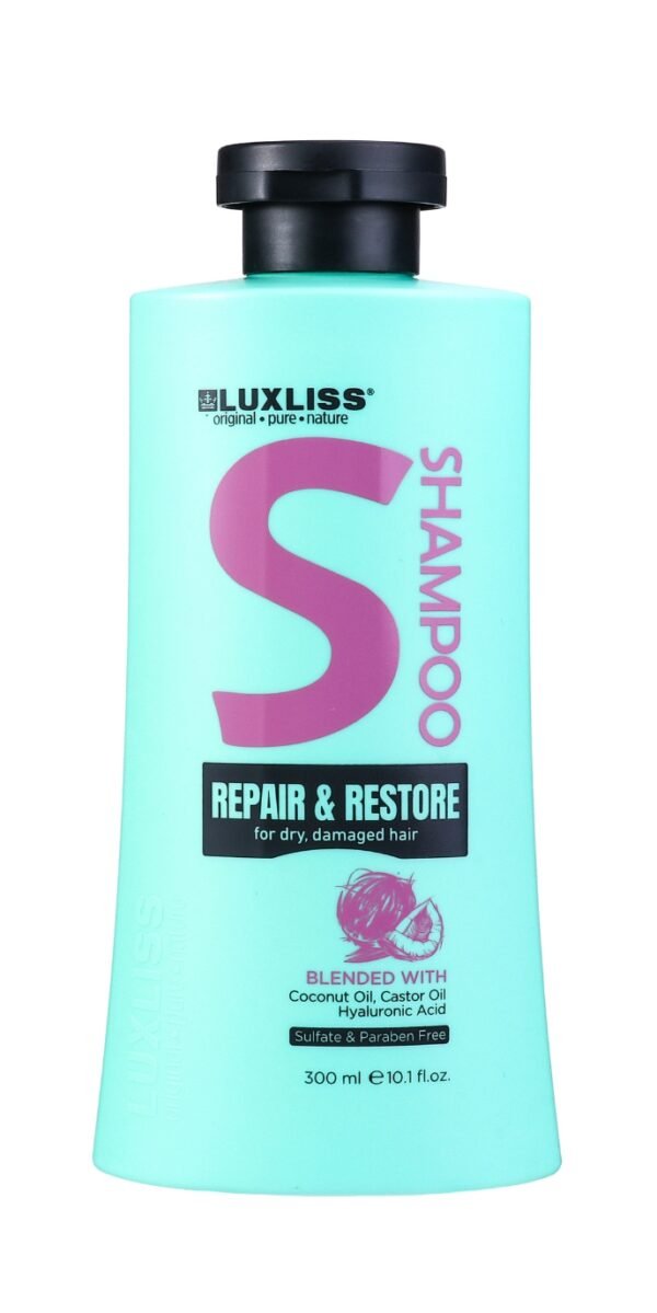 LUXLISS Repair & Restore Shampoo 300 ml ŠAMPOONID