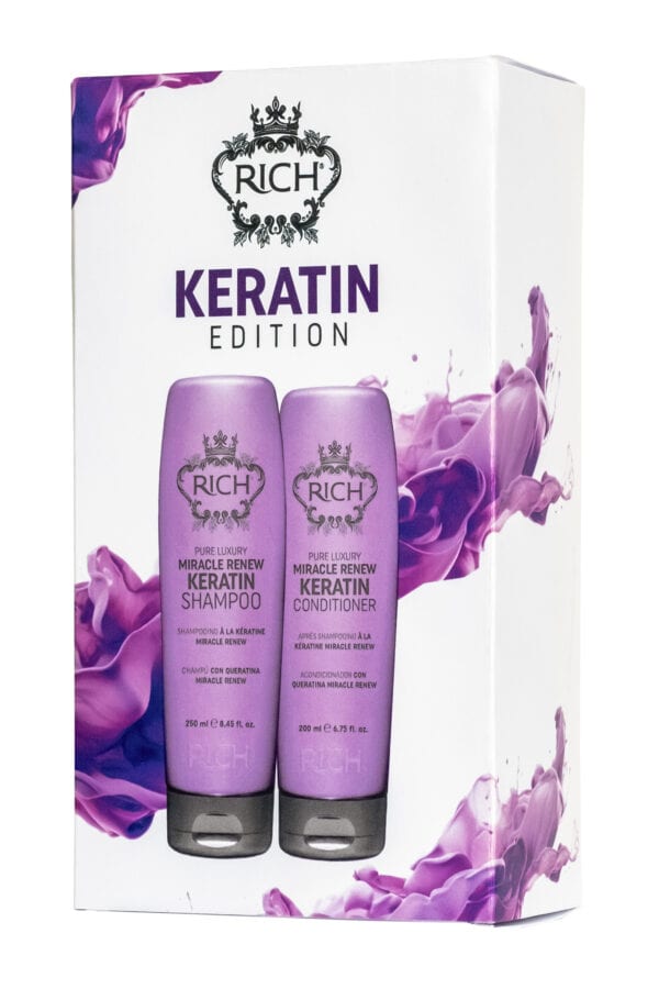 RICH Pure Luxury Keratin Edition 250+200 ml KOMPLEKTID