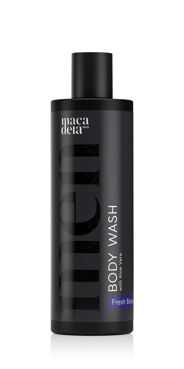 MACADEIA MEN Body Wash Fresh Boost 250 ml DUŠIGEELID JA SEEBID
