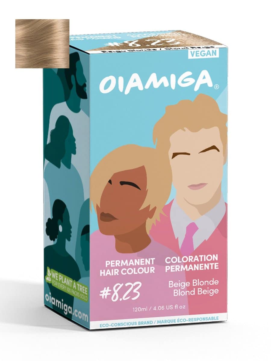 OIAMIGA Permanent Hair Colour Beige Blonde 120 ml