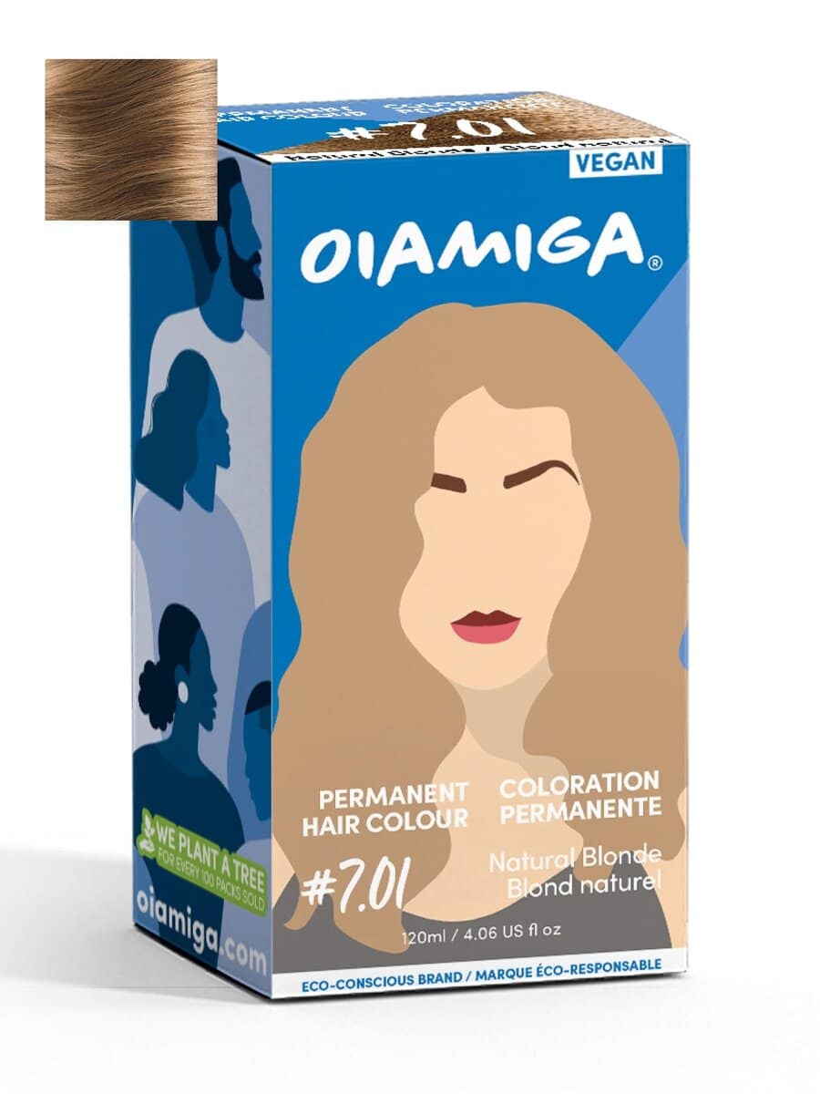OIAMIGA Permanent Hair Colour Natural Blonde 120 ml